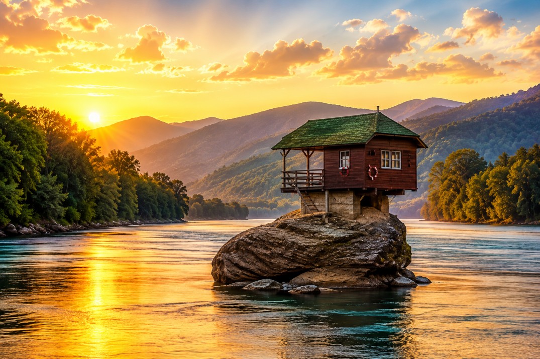Drina River House